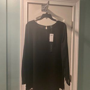 BLACK LABLE BEADED FRINGE TOP